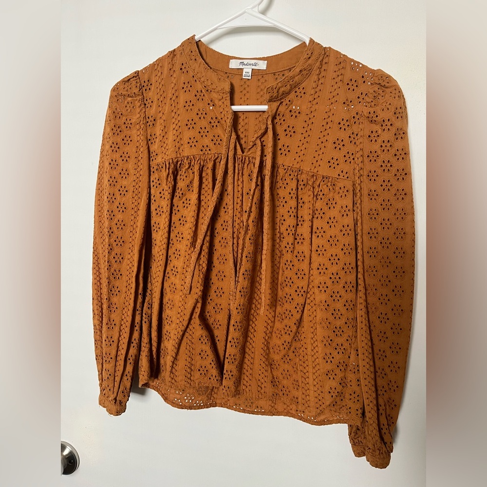 Madewell Eyelet Blouse